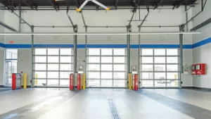 Aluminum Glass Garage Door