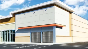 Rolling Steel Storm Shelter Doors